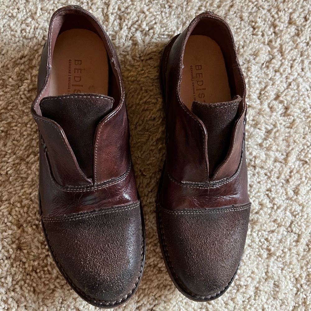 Bed Stu Rose Oxford Slip ons